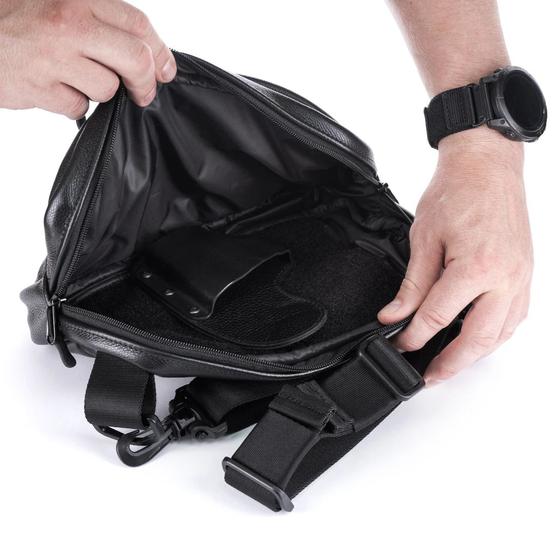 SH-TAC URBAN Black — внутрішній простір з кобурою